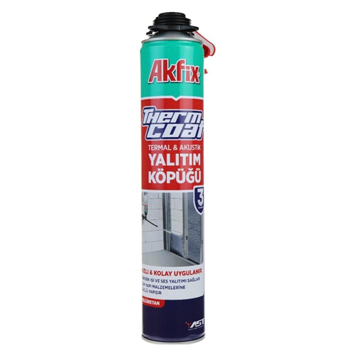 KÖPÜK AKFİX THERMCOAT TERMAL VE AKUSTİK YALITIM KÖPÜĞÜ / 12